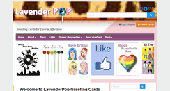 Desktop Screenshot of lavenderpop.com
